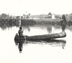 hudson river canoeist