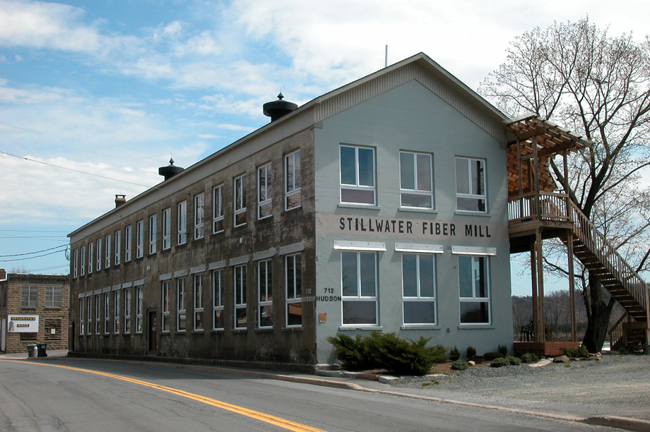 large mill building